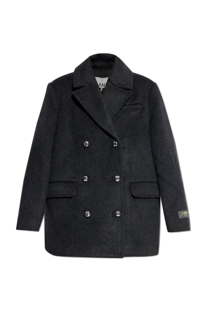 Green Wool coat FERRAGAMO - Vitkac Italy
